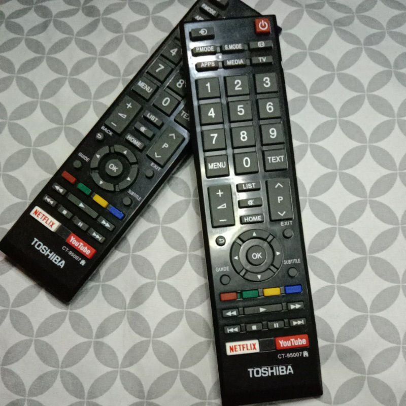 REMOTE TV TOSHIBA NETFLIX YOUTUBE LCD/LED ANDROID SMART TV CT-95007