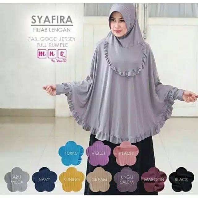 Hijab syafira/hijab lengan/hijab syar'i
