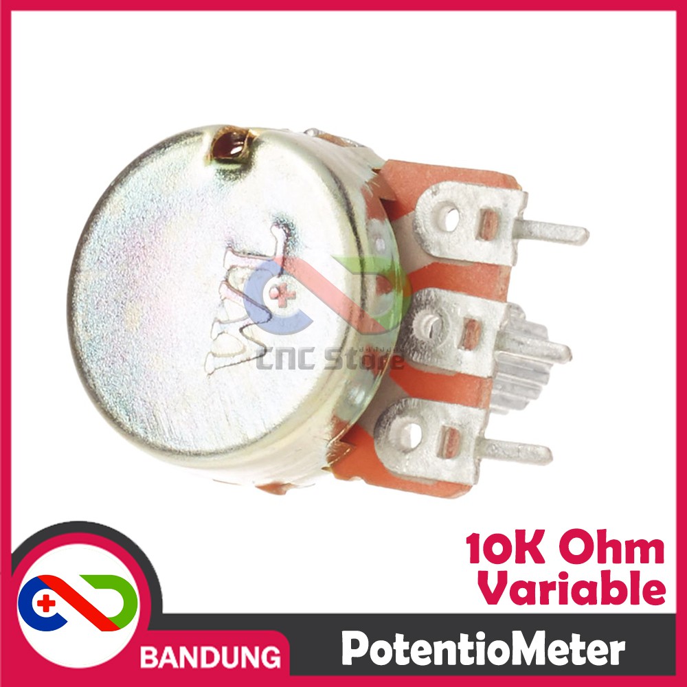 POTENTIOMETER POTENSIOMETER 10K 10KOHM LINIER TAPER ROTARY