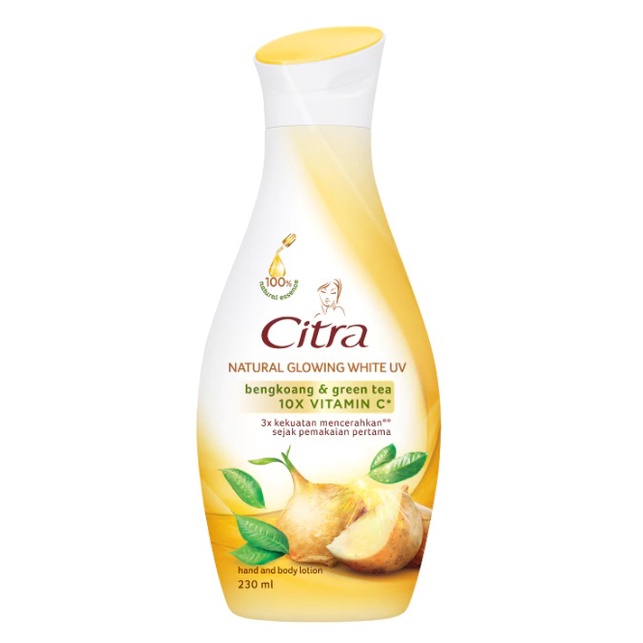 Citra Bengkoang Natural Glowing White Citra HandBody Bengkoang 230ml