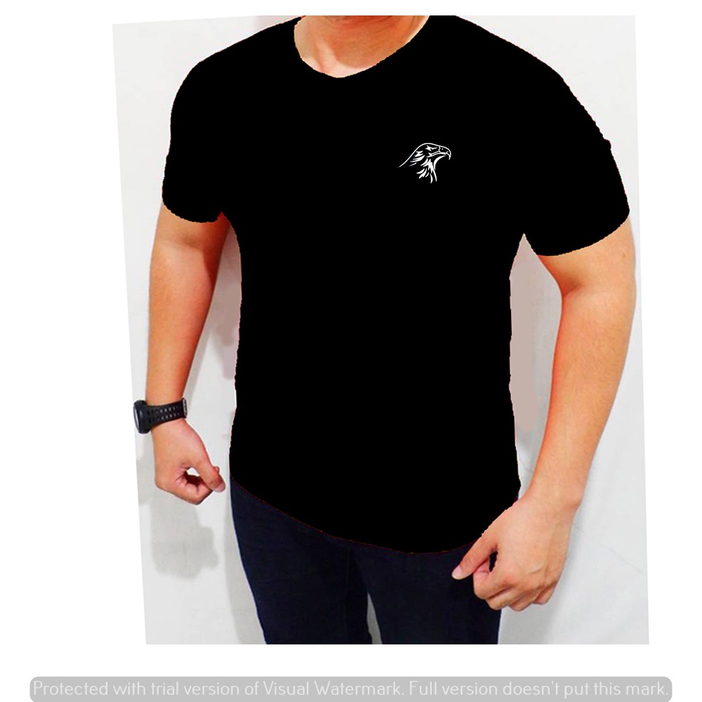 Kaos Gym Pria Fitness Eagle Elang Original Kaos Muscle Fit