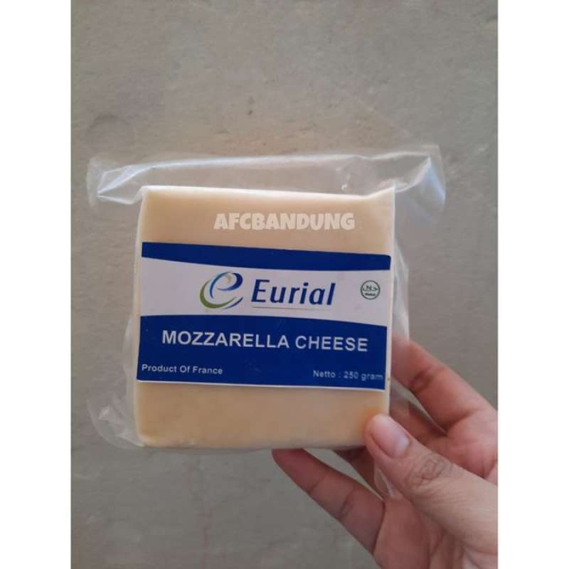 

Keju mozzarella EURIAL 250gr mozarella cheese mozarela