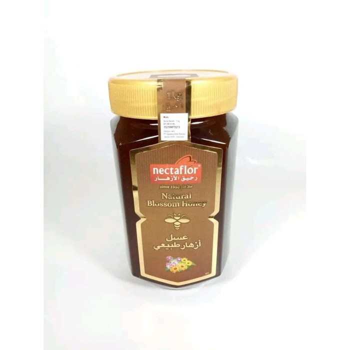 MADU NECTAFLOR 250gr Natural Blossom Honey Switzerland Madu Swiss ASLI