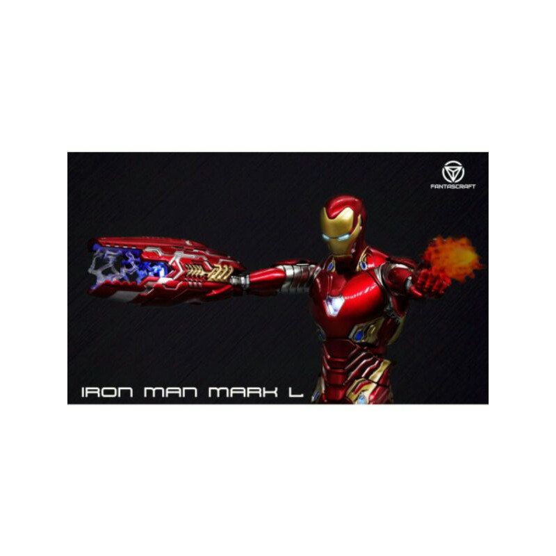 ORIGINAL FANTASCRAFT IRON MAN MARK MK L 50 ITONMAN MK50 FC BUKAN SHF HOT TOYS 1/12 SCALE ORI