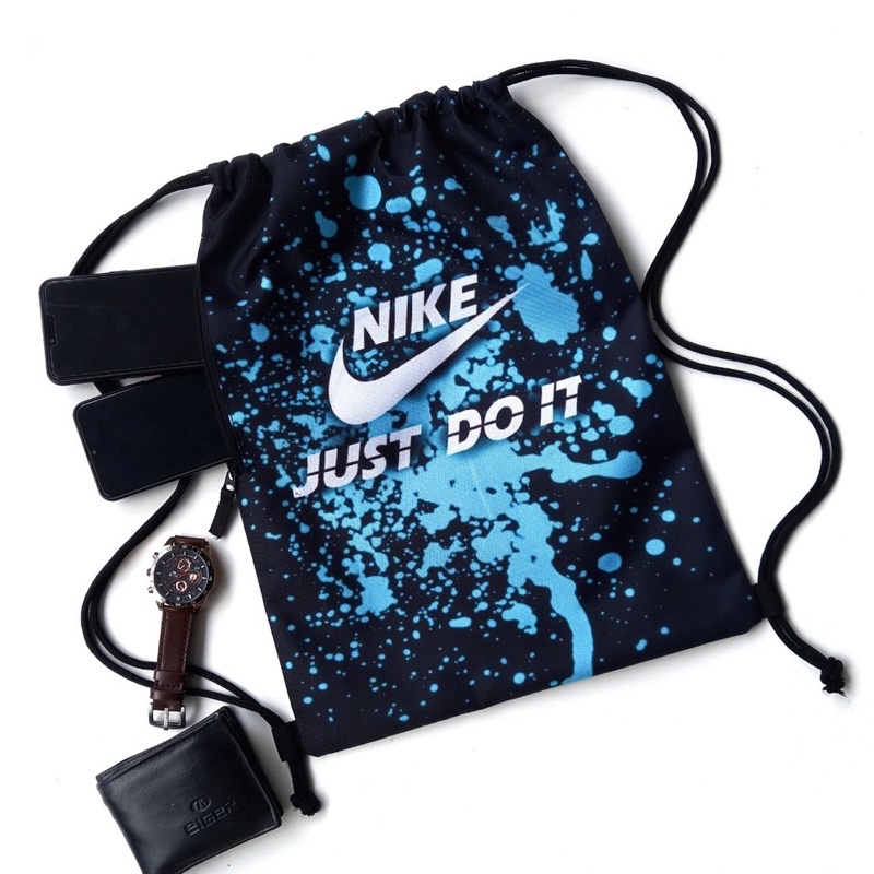 Tas Serut Sepatu Olahraga Nike