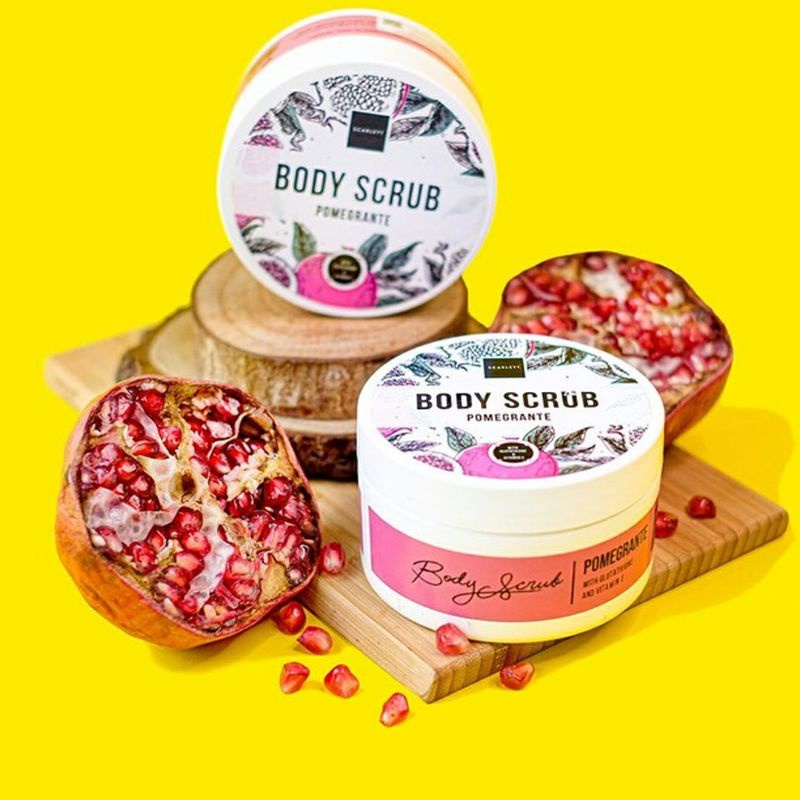 SCARLETT Body scrub Pomegranate