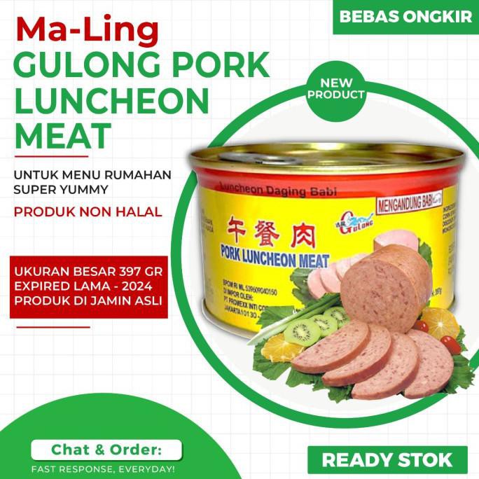 

Terbaru Maling Gulong / Daging Maling / Pork Luncheon Meat Gulong 397 Gr - Bubble Wrap