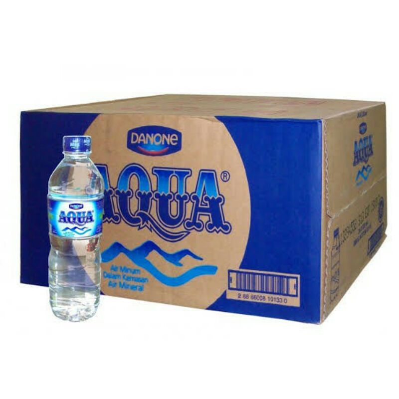 AQUA Botol 600ml DUS