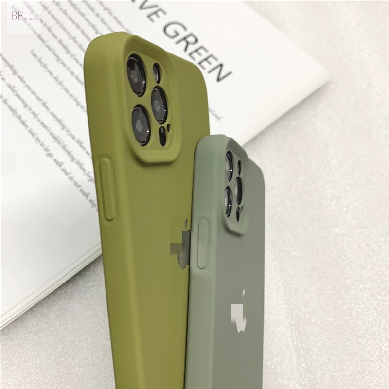 Soft Case Pelindung Lensa Jendela Besar Bahan Silikon Untuk Iphone 11 12 13 Pro Max X XR