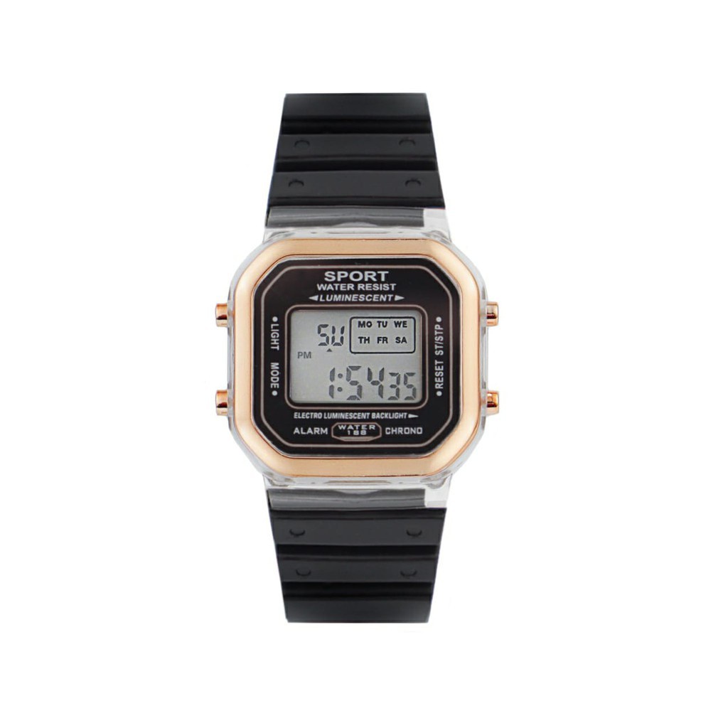 Terbaru Jam Tangan Digital Wanita Sporty SS12 5 Warna