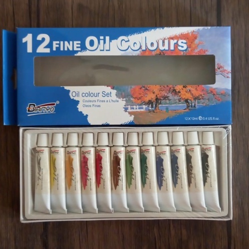 

Cat Minyak Oil 12 Fine Colour