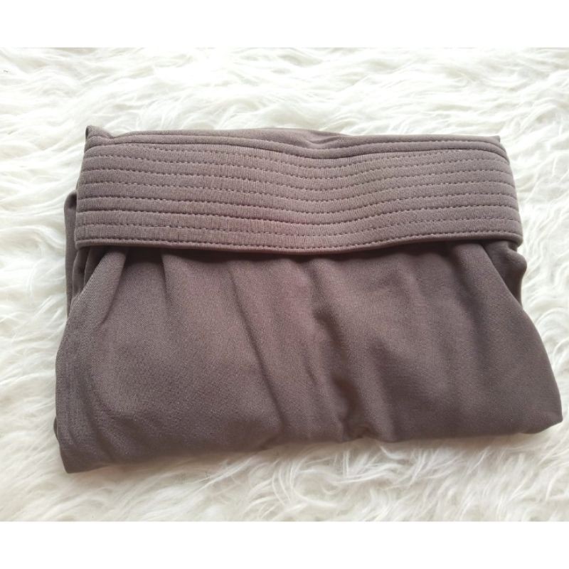 JILBAB SIMPLE JERSEY ANNISHA ORI AZZARA-Fossil