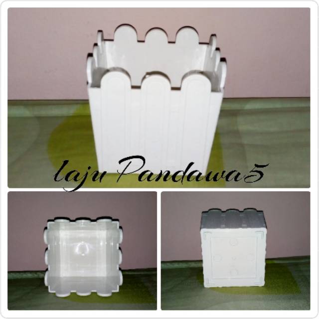 Pot pagar/ vas pagar/ pot plastik/ vas plastik/ pot tanaman/ vas tanaman/ pot bunga/ vas bunga