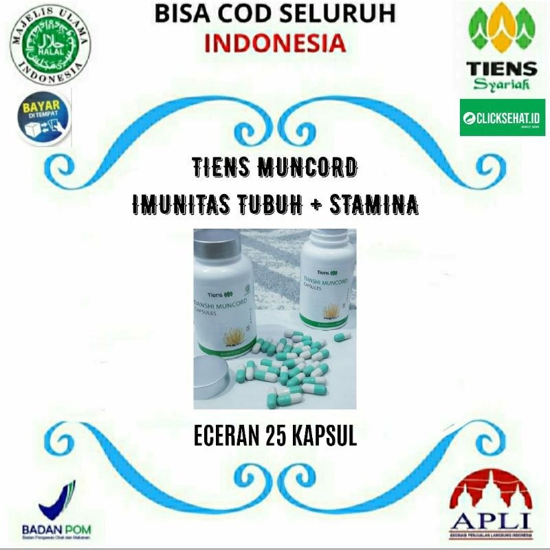 TIENS MUNCORD | PENAMBAH STAMINA PRIA | ORIGINAL