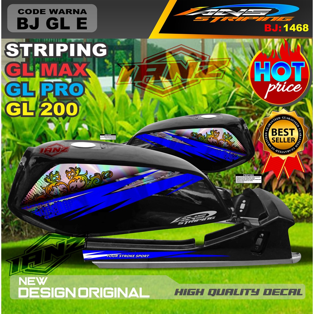 STRIPING GL PRO HOLOGRAM / STRIPING GL PRO MAX VARIASI HOLOGRAM / STRIPING GL