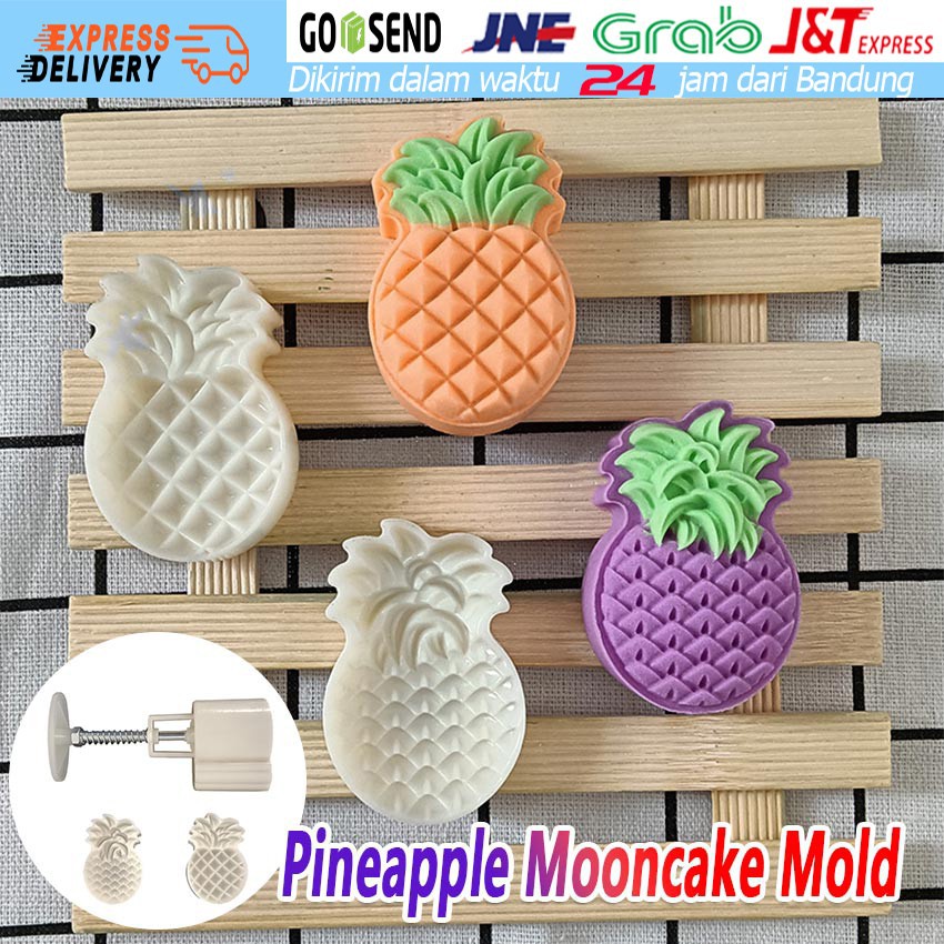 Pineapple Mooncake Mold CETAKAN NASTAR PINEAPPLE / CETAKAN NASTAR NANAS