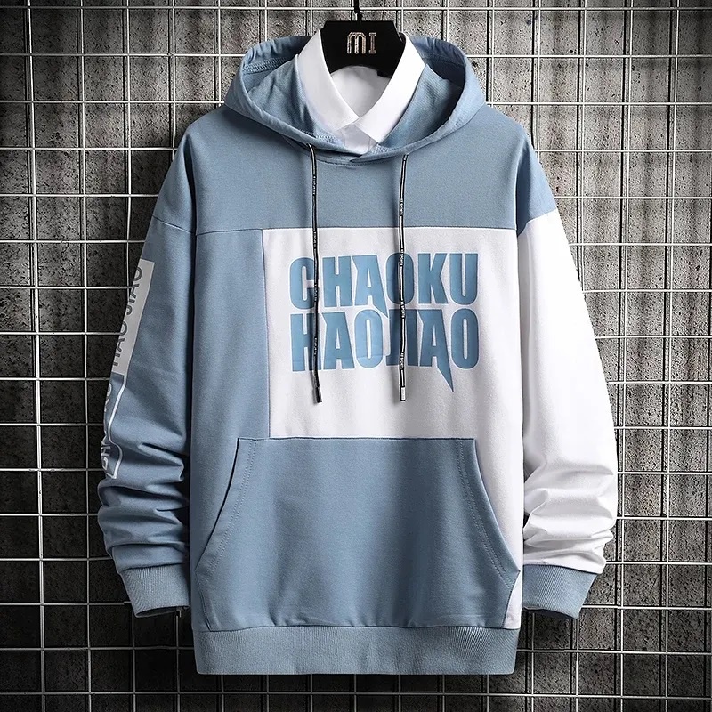 sweater hoodie cowok CHAOKU