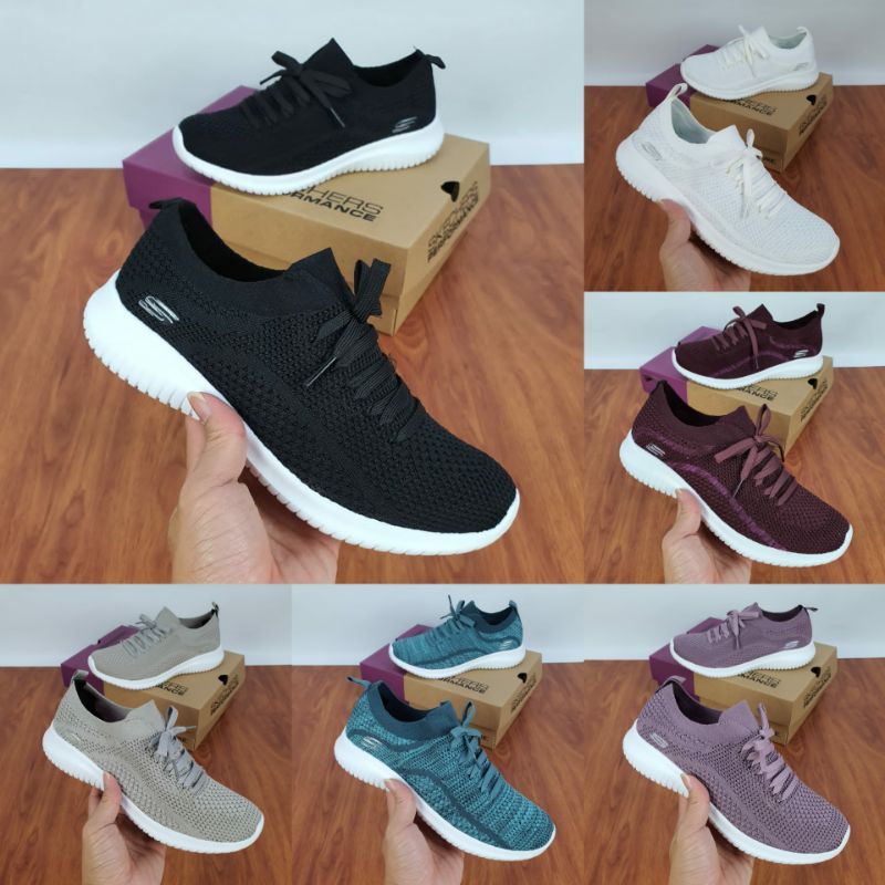 SEPATU WANITA/SKECHERS ELITE FLEX STATEMENT/SNEAKERS WANITA/SKECHERS WANITA/SKECHERS STATEMENT/SKECH