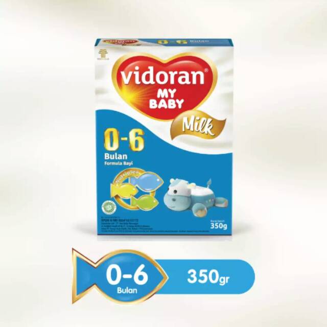 Vidoran My Baby Nutriplex Susu Formula 0-6 bulan (350 g)