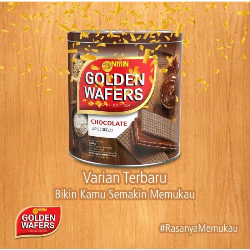 

Nissin Golden Wafers 300gr