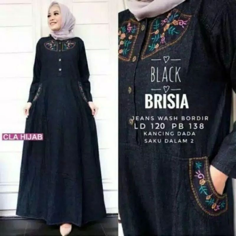 GAMIS JEANS JUMBO FASHION MUSLIM