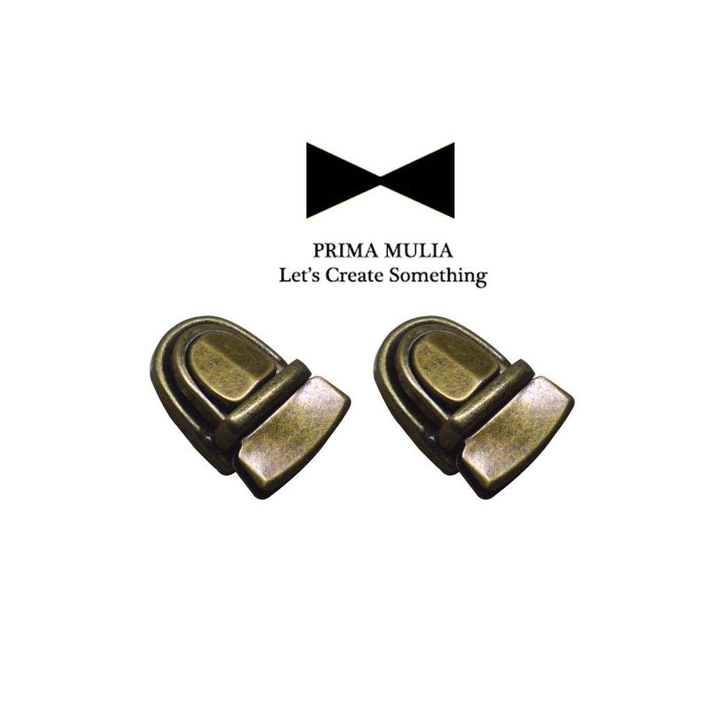 KUNCI SODOK TAS WARNA ANTIK GOLD PP 32 ATG