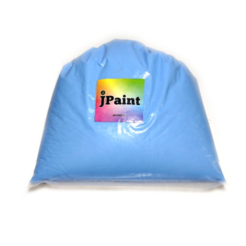 CAT TEMBOK KILOAN WARNA BIRU MUDA