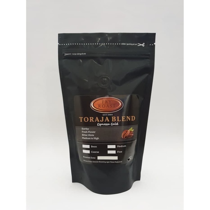 

ge01fgf Kopi Toraja Blend Espresso Gold 500 Gram Biji Dan Bubuk - Biji Ds20X11