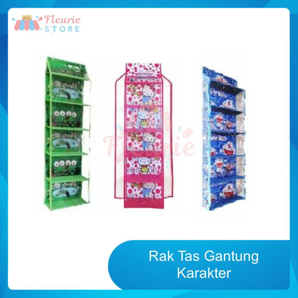 Rak Tas Gantung Karakter Hanging Bag Organizer Rak Rak Tas Gantung Karakter Hanging Bag Organizer Rak