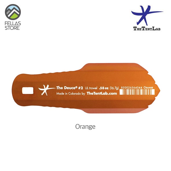 The Deuce #2 Orange - Lightweight Toilet Trowel / Spade