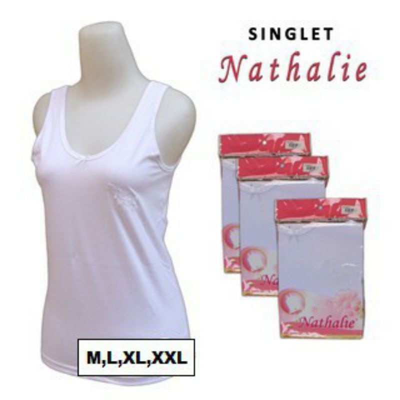 Singlet Nathalie | Kaos Dalam Nathalie | Singlet Dewasa Perempuan