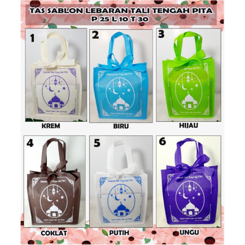 

tas spunbond lebaran ready stock