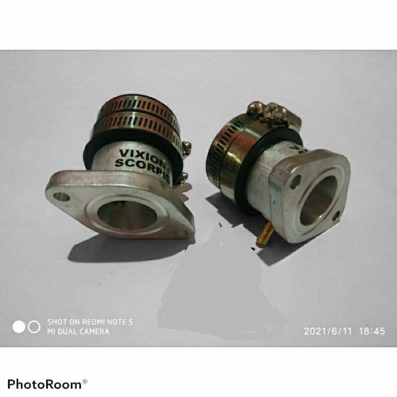 Intake manifold manipul manipol Scorpio karburator pe28 manipol scorpio pe28 SPACER SCORPIO PE28