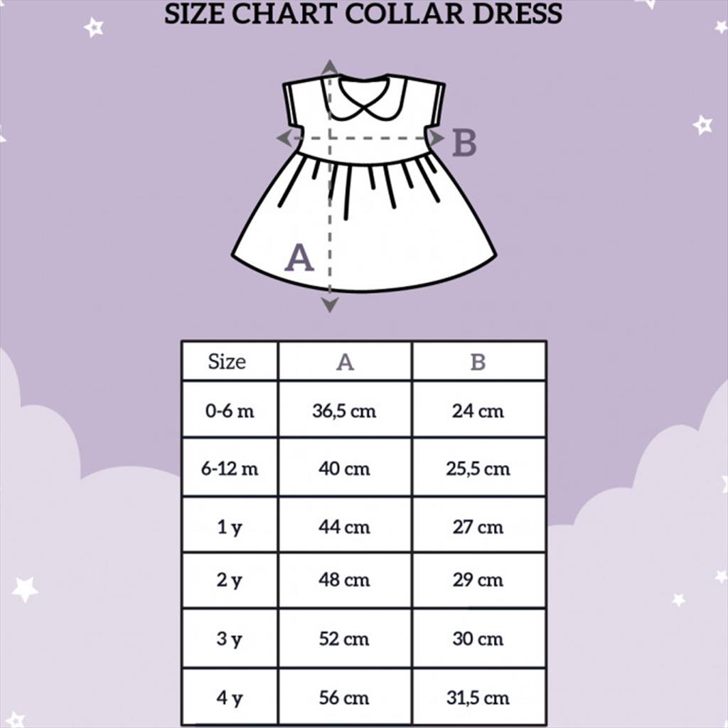 Little Palmerhaus Collar Dress Warna Stone Grey