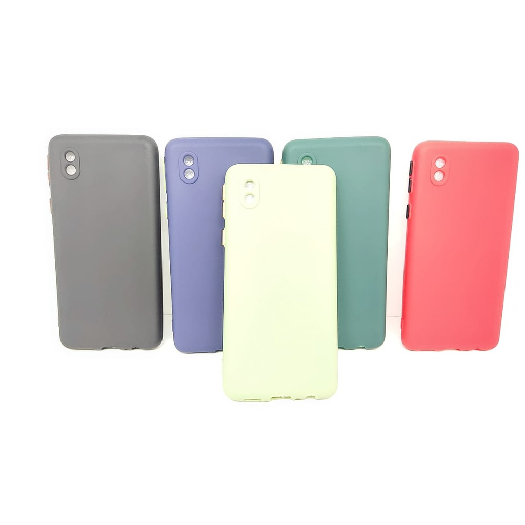 SMPC TPU Samsung A01 Core 5.3 inchi SoftCase Macaron Protection Camera inch SoftCase Macaron Protect