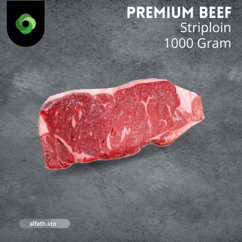 Jual STRIPLOIN - 1 KG/ PREMIUM BEEF/ IMPORT BEEF/ FROZEN BEEF | Shopee ...