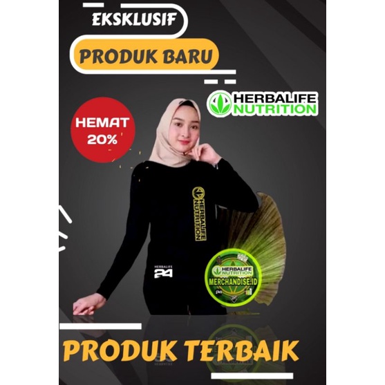 KAOS HERBALIFE WANITA PRIA BAJU HERBALIFE TERBARU