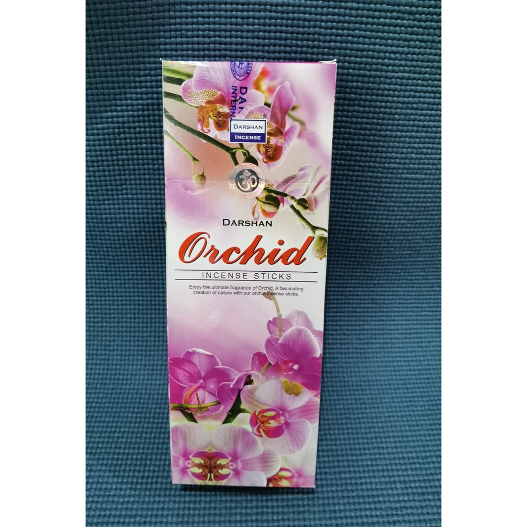 PER SLOP Dupa Hio Orchid atau Anggrek Hexa Kecil Handmade By Darshan India isi 6 pack