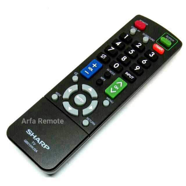 Remot Remote TV SHARP LED ORIGINAL ASLI ORI
