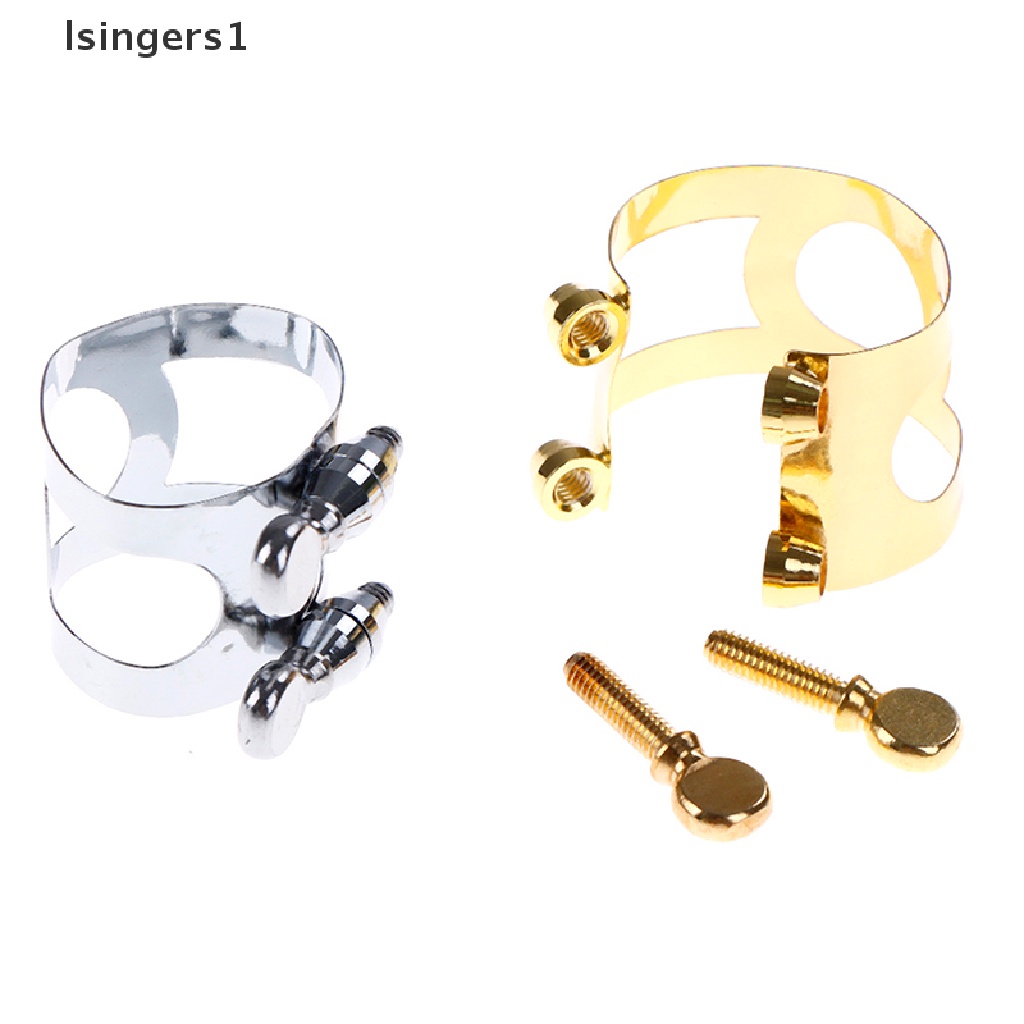 (lsingers1) Corong ligature Sekrup Ganda Lapis Nikel Untuk Klarinet