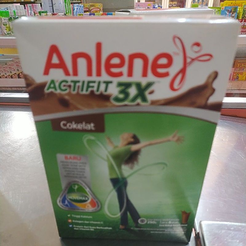 

ANLENE AKTIFIT 3X Susu bubuk dewasa coklat 230 G