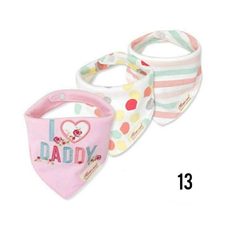 Mom's Care Bib Isi 3/Celemek bayi