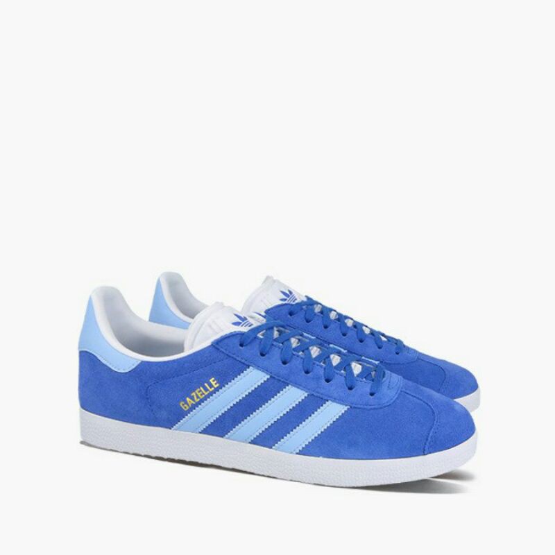 blue suede gazelles
