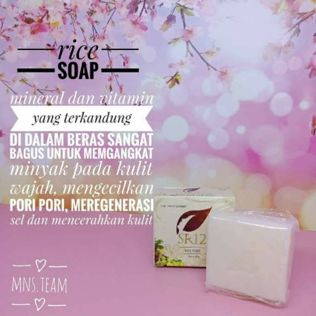 Rice Soap/sabun batang beras/sabun beras/ sabun herbal beras/sabun kesehatan/sabun jerawat