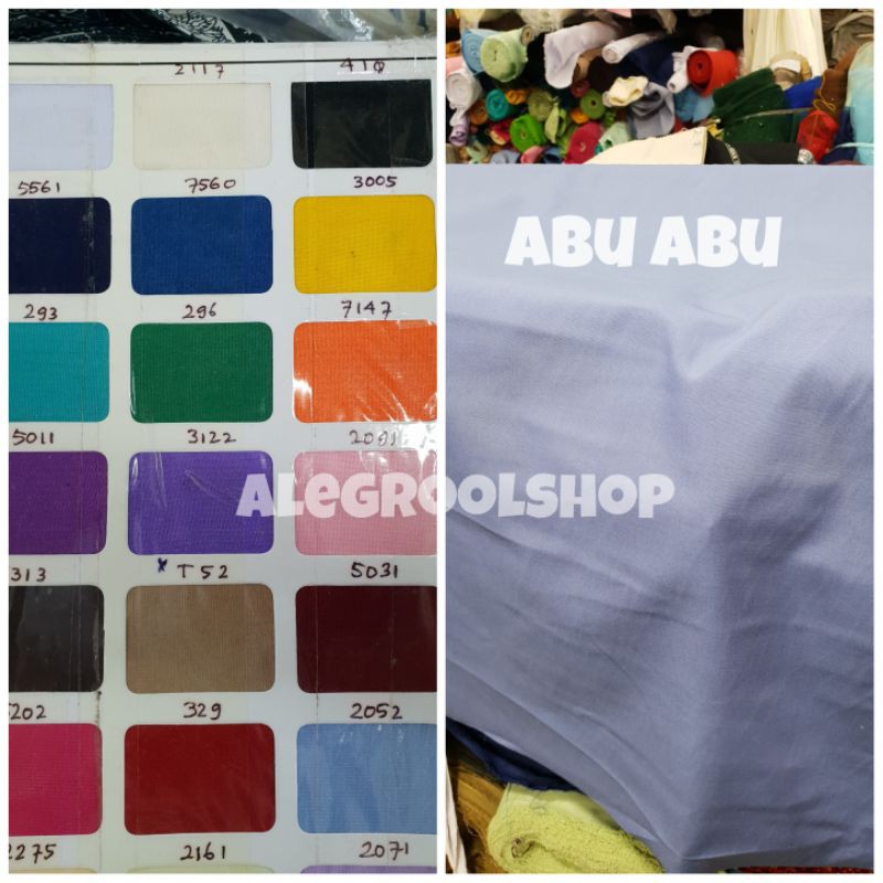 KAIN OXFORD POLOS KAIN SERAGAM KAIN  MASKER BAHAN BAJU SERAGAM SEKOLAH KERUDUNG JILBAB BAJU DOKTER S