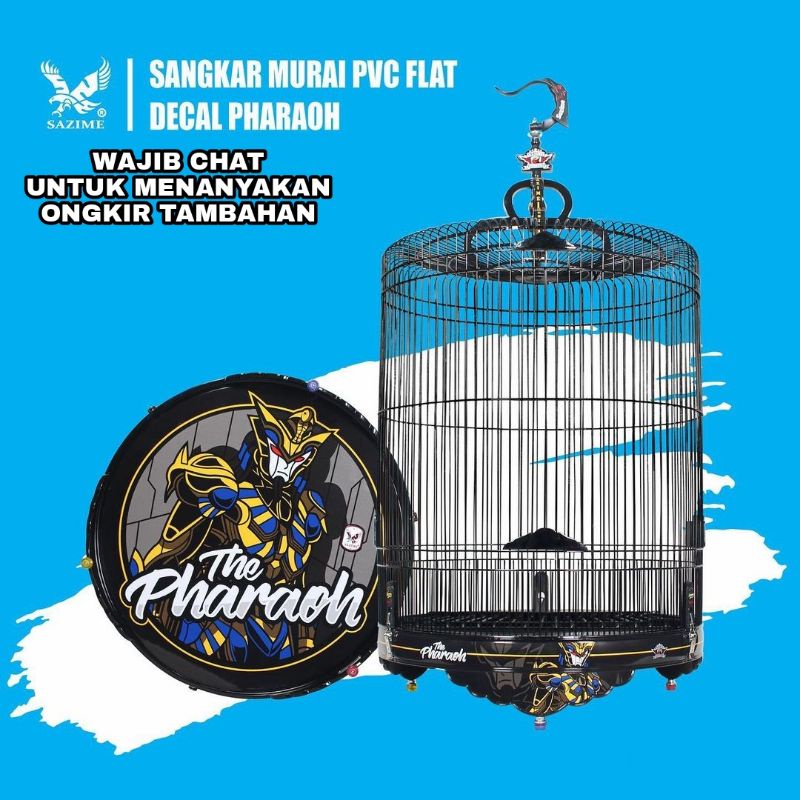 Sangkar Sazime Murai PVC Pharaoh