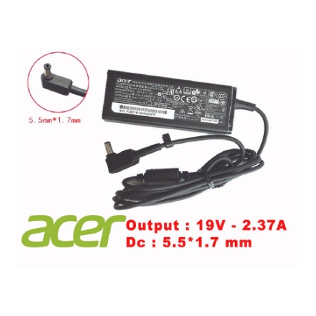 Adaptor Charger Original Laptop Acer Es1-131 ES1-432 seris 19V-2.37A