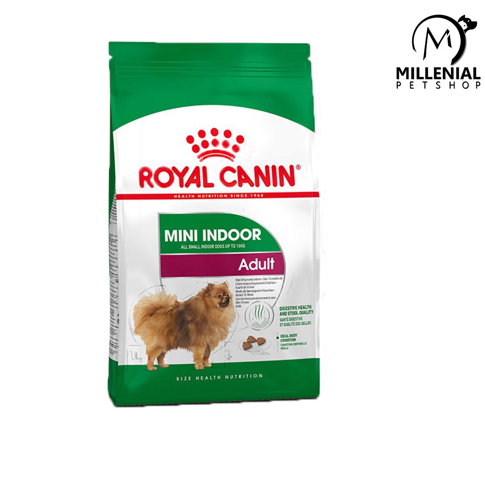 Royal canin mini indoor adult 1,5 kg / makanan anjing kecil 1,5 kg