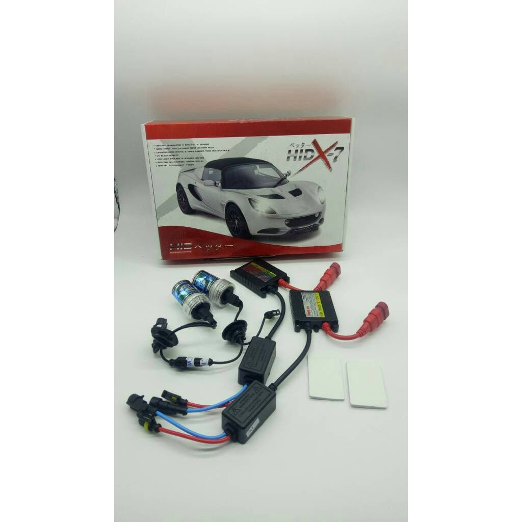 HID X-7 / Lampu Led HID X-7 H11, H3, HB4, HB3, H7