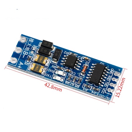 Modul Converter Serial TTL to RS485 Module RX TX 485 to Serial UART USART ModBus untuk PCB